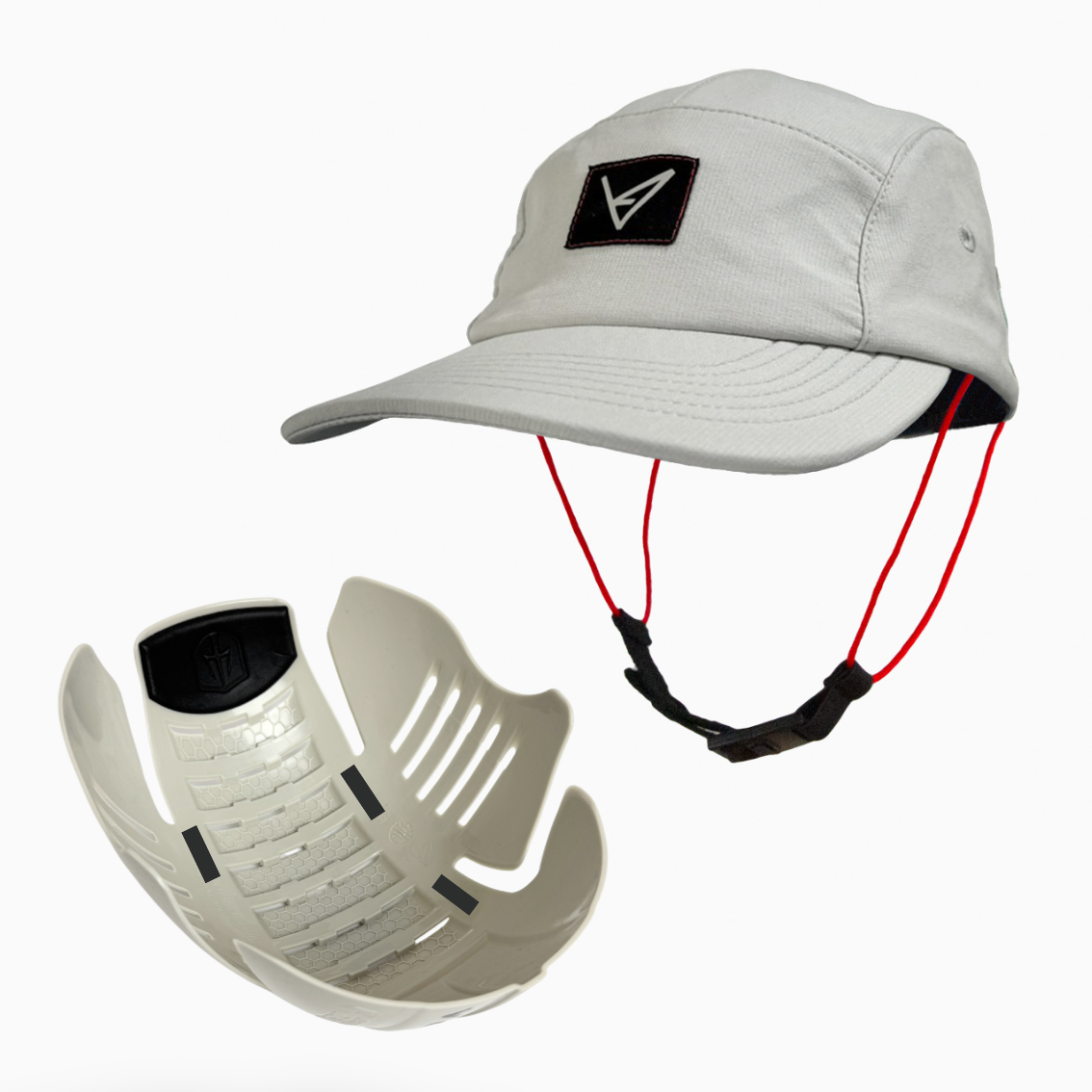 Glare Surf Cap + Protection Bundle - Light Grey