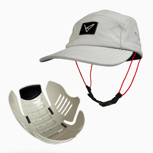 Glare Surf Cap + Protection Bundle - Light Grey