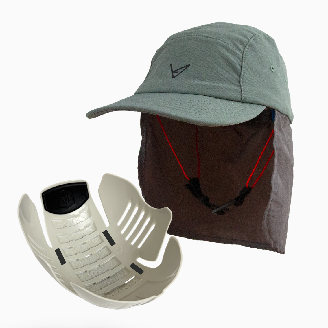 Shaded Surf Cap + Protection Bundle - Green