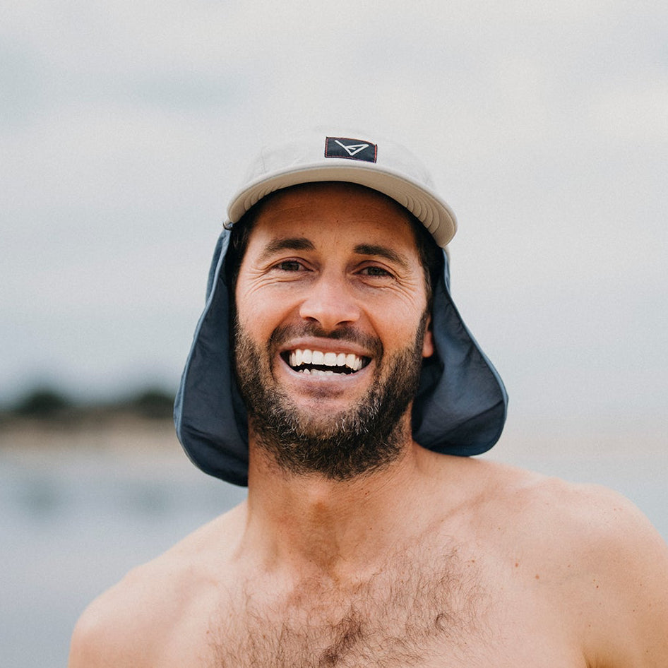 Shaded Surf Cap + Protection Pack - Light Grey