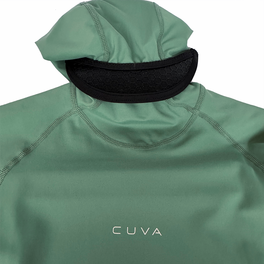 Hooded Rashguard - Green