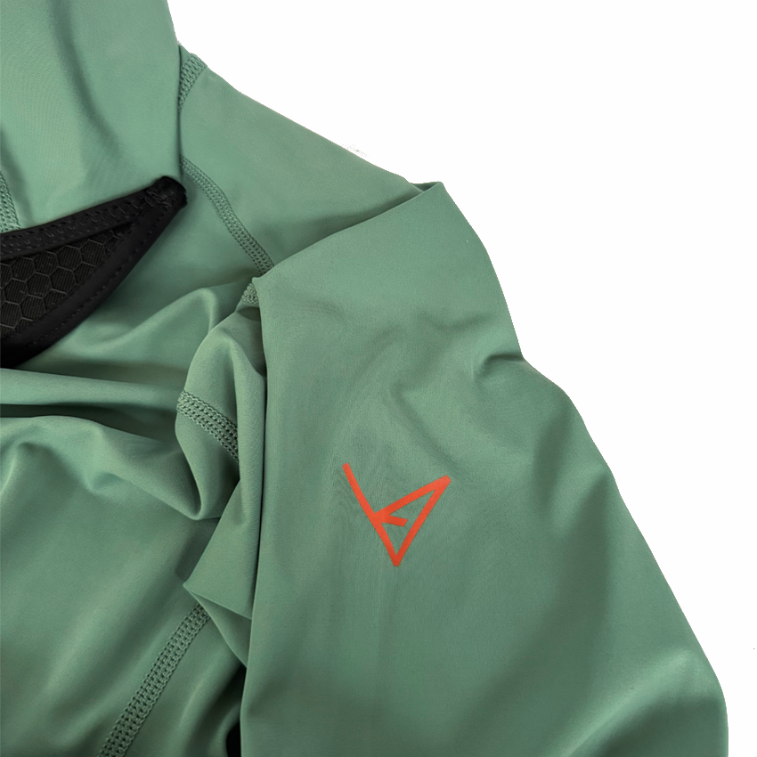 Hooded Rashguard - Green
