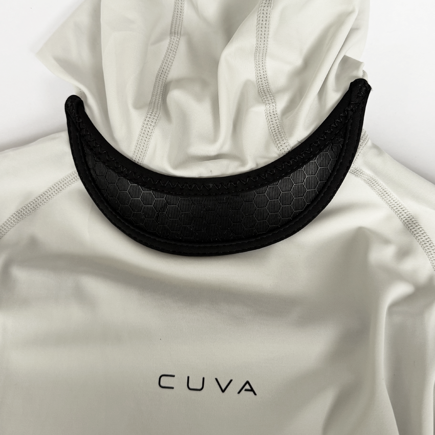 Hooded Rashguard - Light Grey