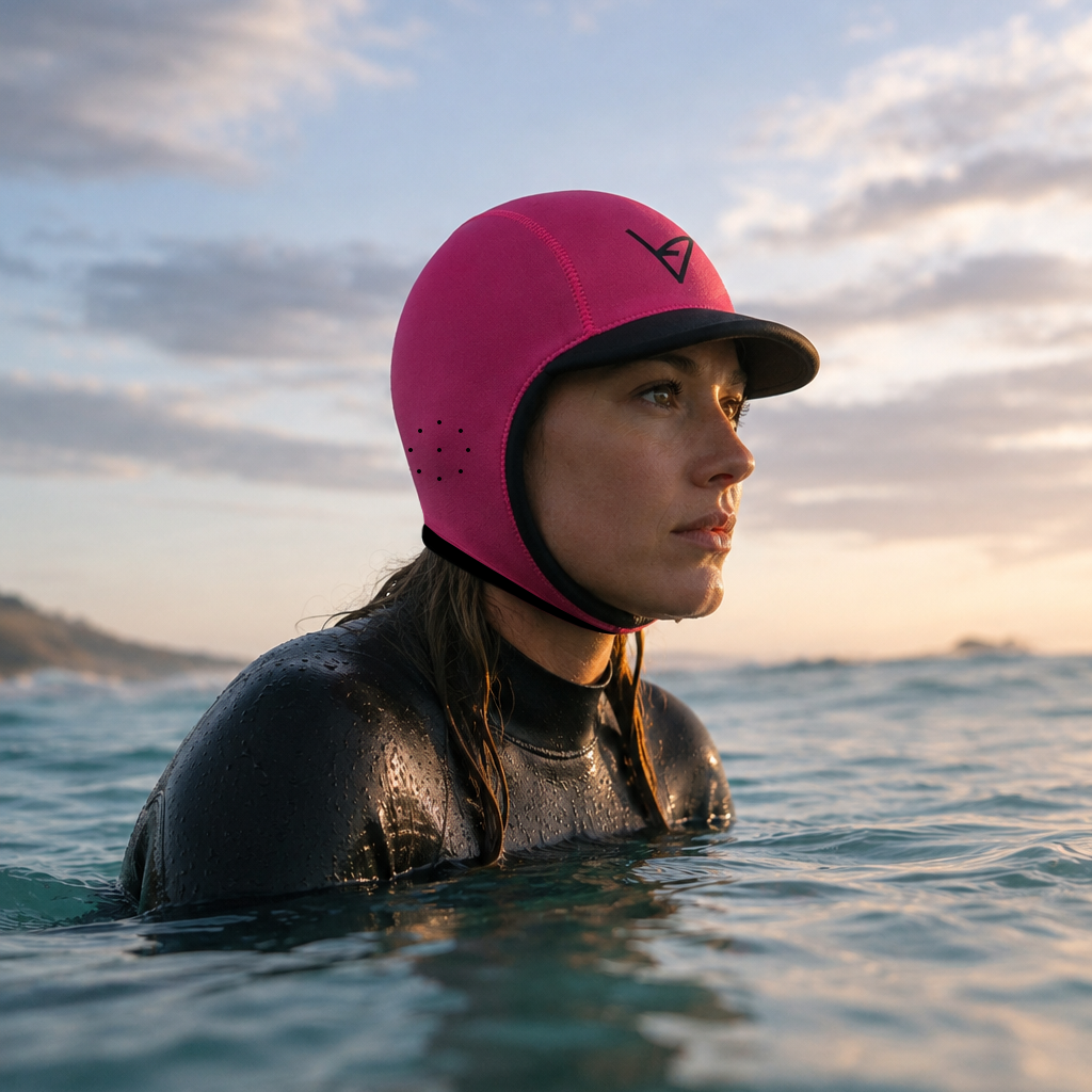Neoprene Cap - Pink