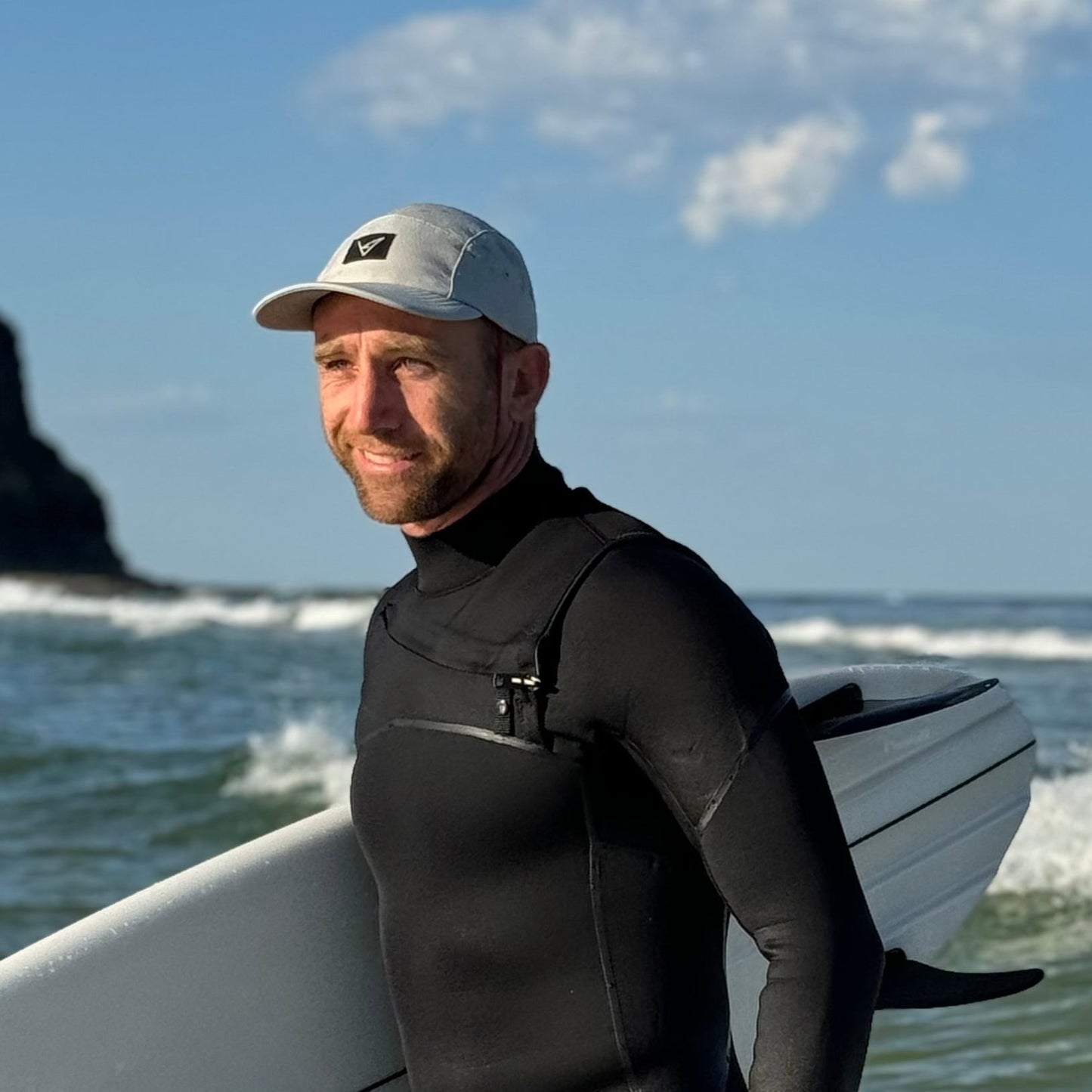 Glare Surf Cap + Protection Bundle - Light Grey